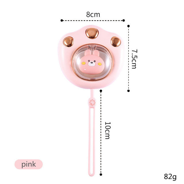 Cat Paw Mini Hand Warmer, USB Rechargeable Pocket Heater