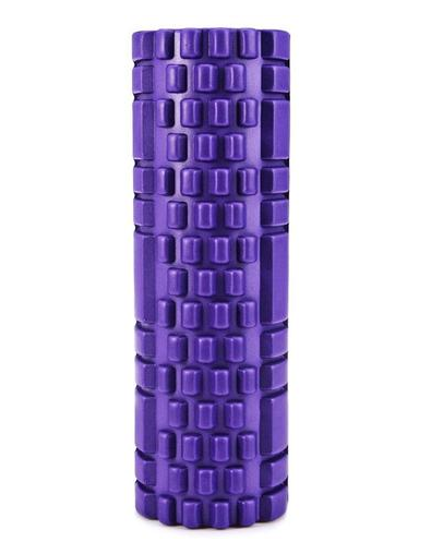 Textured EVA foam roller for massage