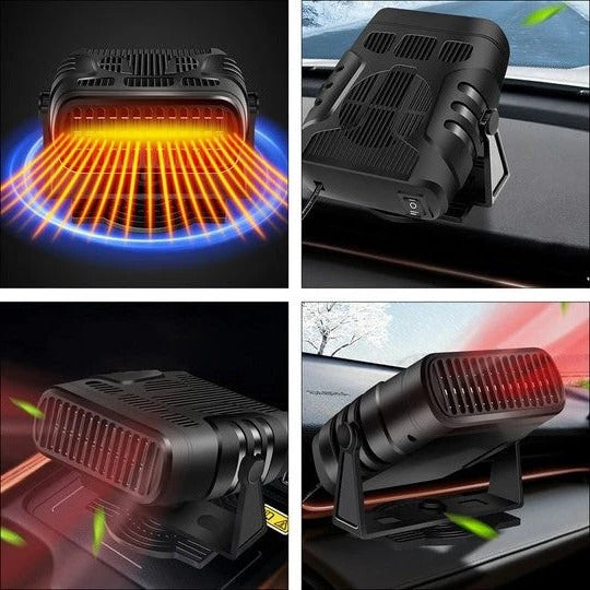 12V Car Heater and Cooler with 360° Rotating Base – Heat Grove™