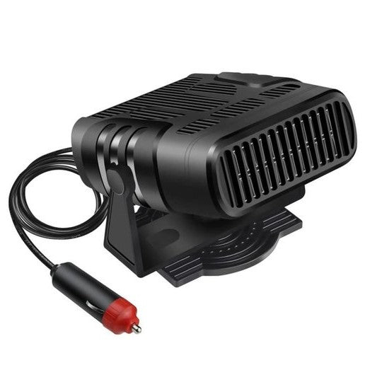 12V Car Heater | Heating and Cooling Function, 120W | 360° Rotatable for Cigarette Lighter, Quickly Cleans the Air
