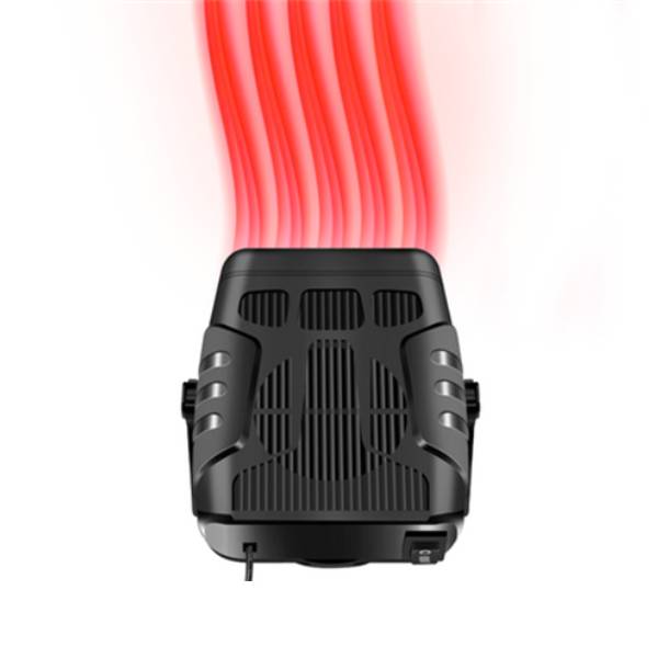 12V Car Heater | Heating and Cooling Function, 120W | 360° Rotatable for Cigarette Lighter, Quickly Cleans the Air