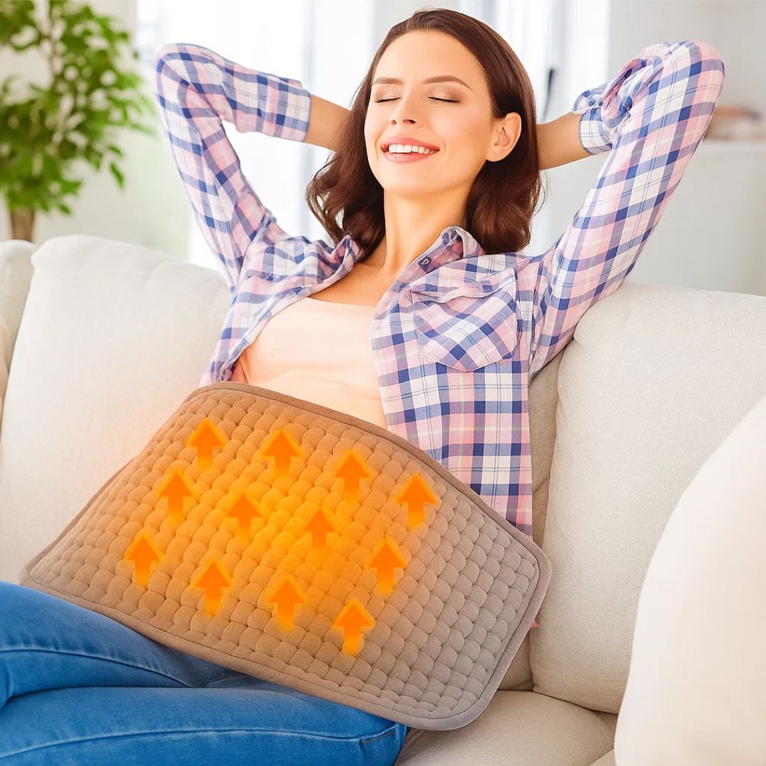 Heat Grove™ Portable Heating Pad with 3 Heat Levels and Auto Shut-Off