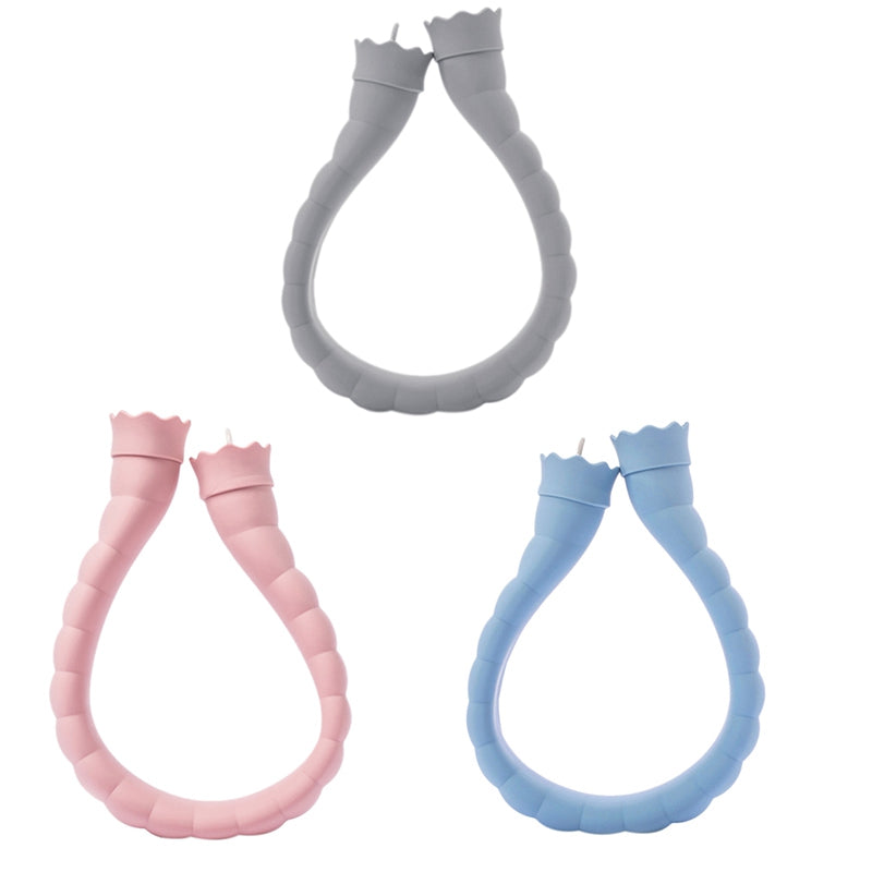 U-Shaped Neck Hot Water Bottle with Soft Knitted Cover