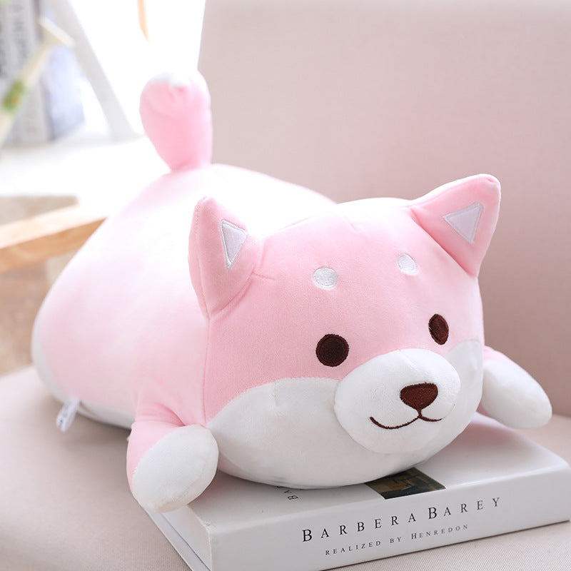 Chubby Shiba Inu plush pillow