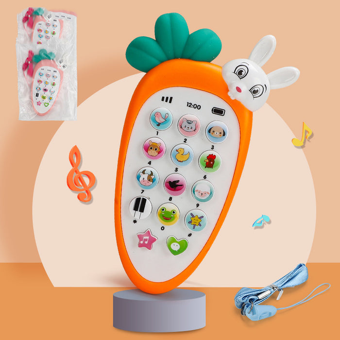 Heat Grove Musical Baby Toy Phone with Lanyard in Fun Designs