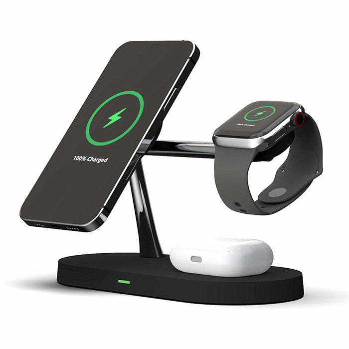 Heat Grove 5-in-1 Magnetic Wireless Charging Stand with Night Light