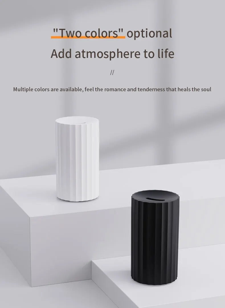 Flame Effect Humidifier and Essential Oil Diffuser, 100 ml