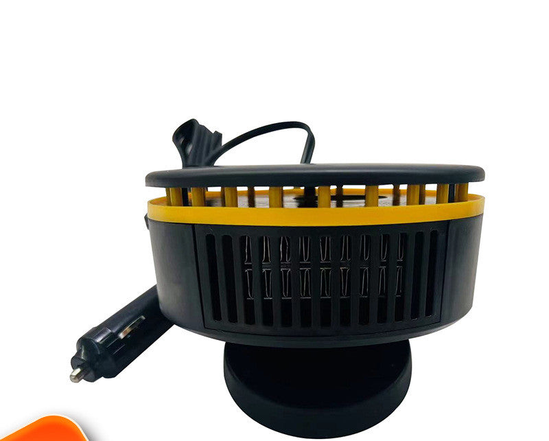 Dashboard car heater with rotating stand