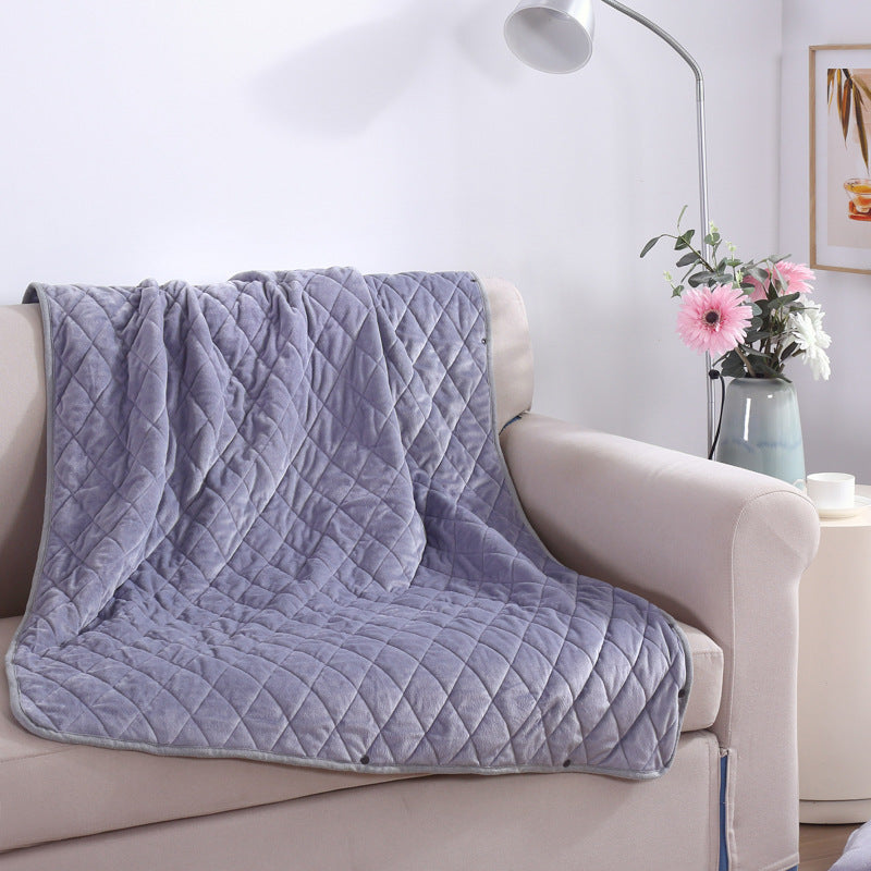 USB Heated Shawl Blanket, Washable Wearable 100x140 cm