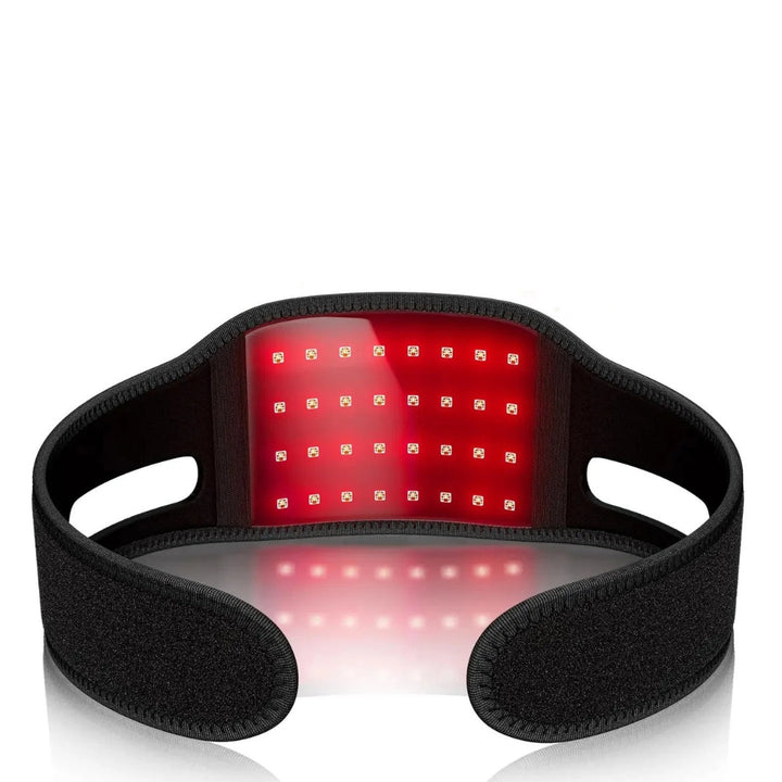 Heated Red Light Neck Wrap with 24 LEDs and Timer – Heat Grove