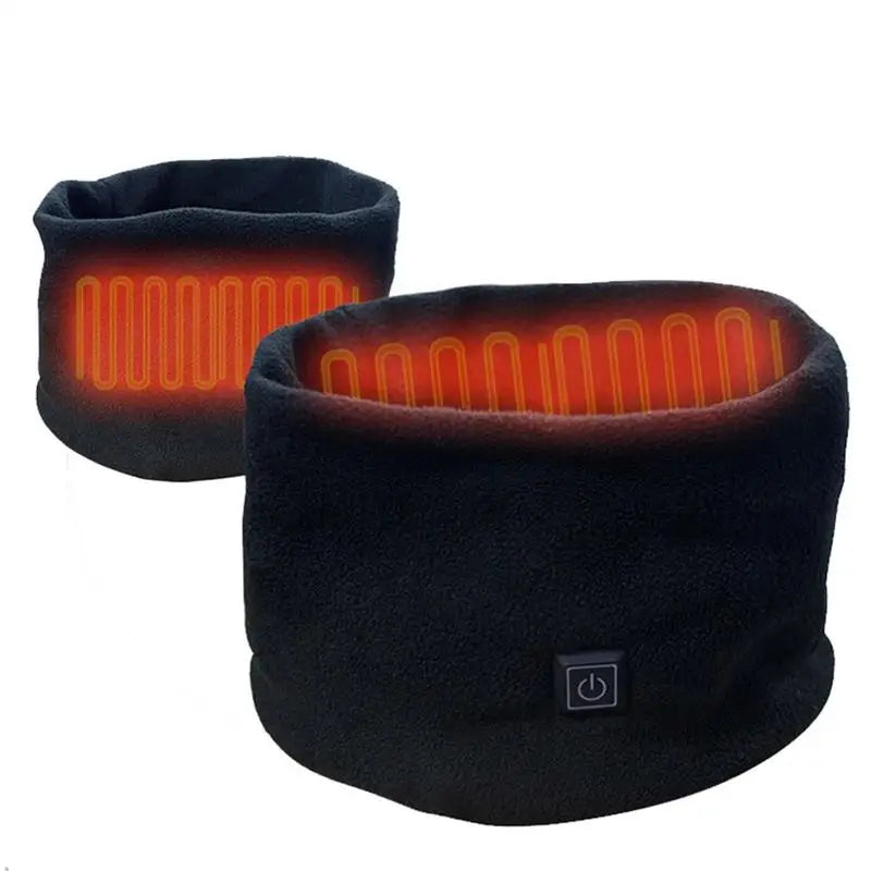 USB Heated Scarf for Winter with 3 Heat Settings