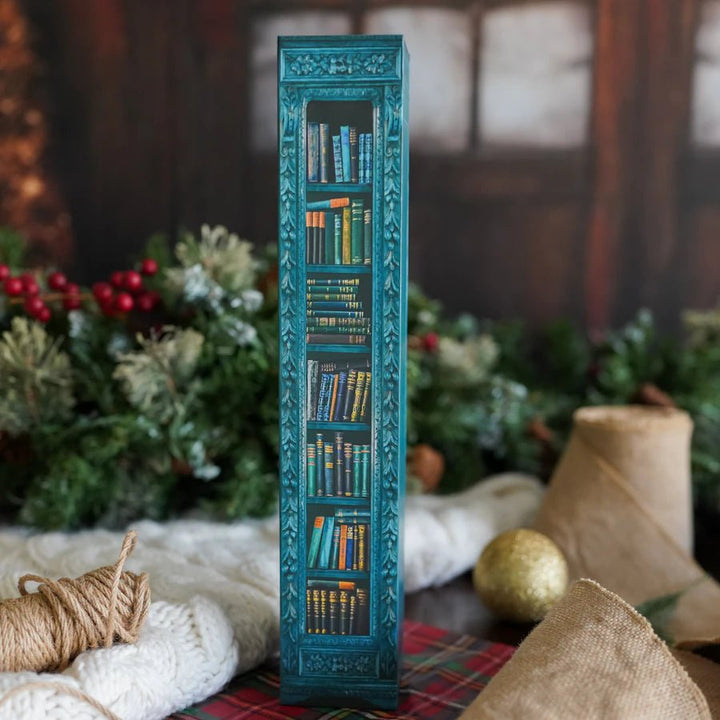 Bookcase blind box with mini book ornaments