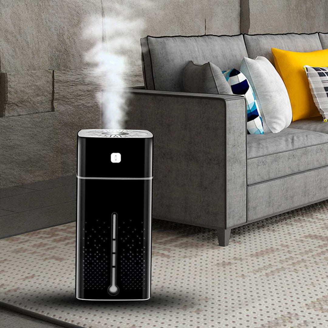 Cool Mist Humidifier with 7-Color LED Light, 1000 mL