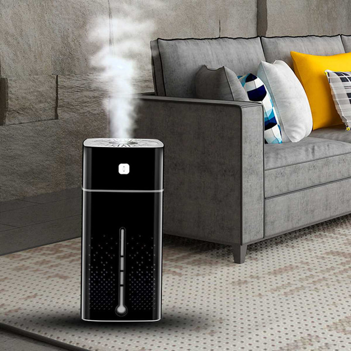 Cool Mist Humidifier with 7-Color LED Light, 1000 mL