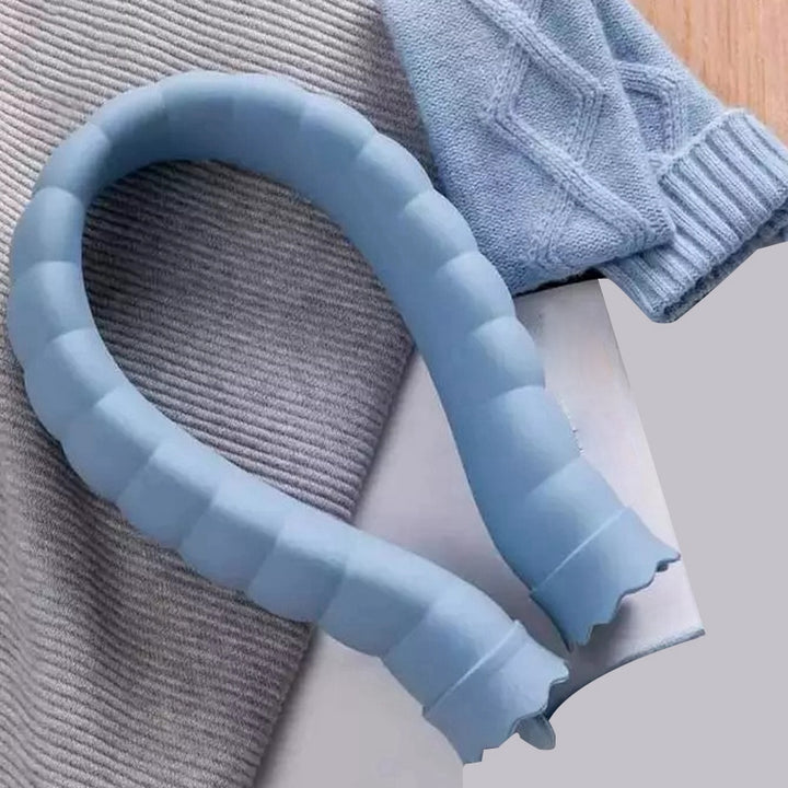 U-Shaped Neck Hot Water Bottle with Soft Knitted Cover