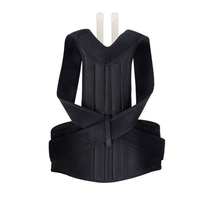 Heat Grove Back Posture Corrector with Support Stays and Waist Belt