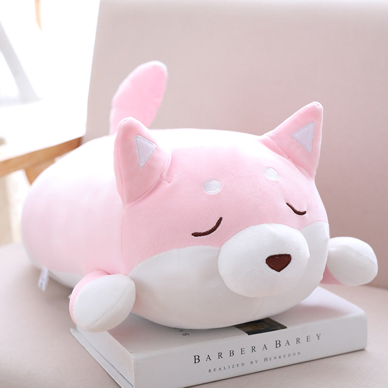 Chubby Shiba Inu plush pillow