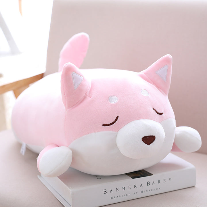 Chubby Shiba Inu plush pillow