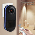 Small Space Heater with 180° Rotation, Remote, Timer and LED Display