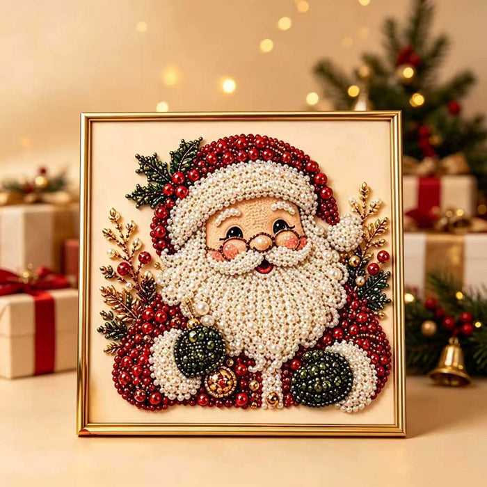 Heat Grove Christmas Diamond Painting Kit with Solid Wood Frame