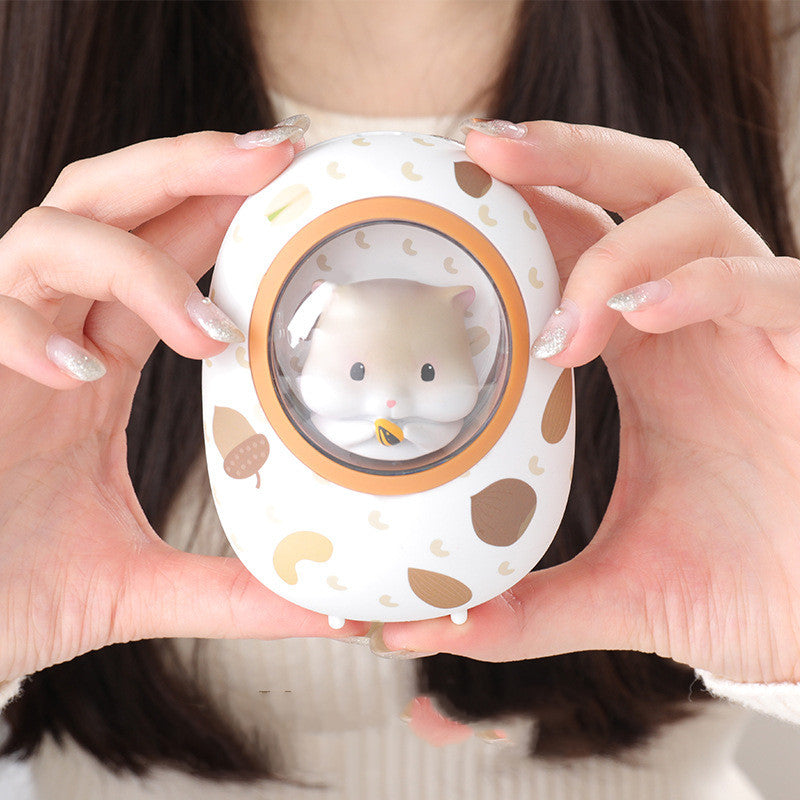 Hamster Hand Warmer and 5000mAh Power Bank with 4 Heat Settings
