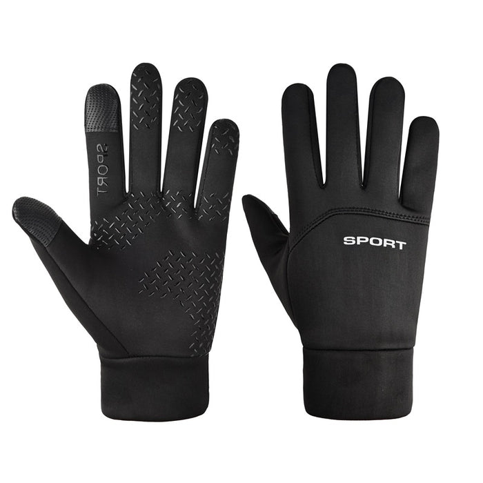 Heat Grove Velvet-Lined Sports Gloves, Full or Open-Finger