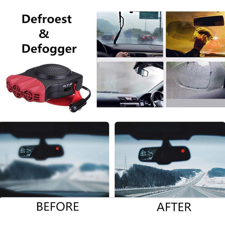 SnugRide Pro - Quickly removes fogged windows and heats your car immediately