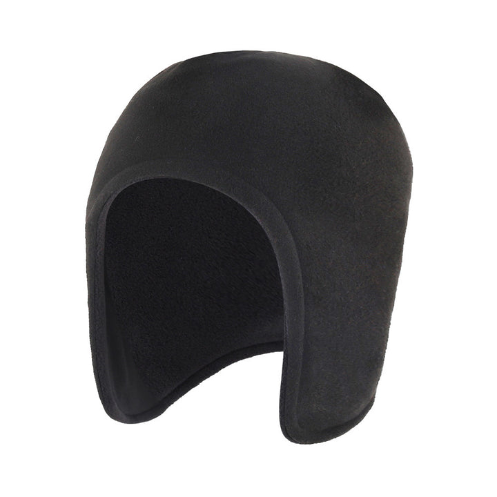 Polar fleece cap with ear flaps