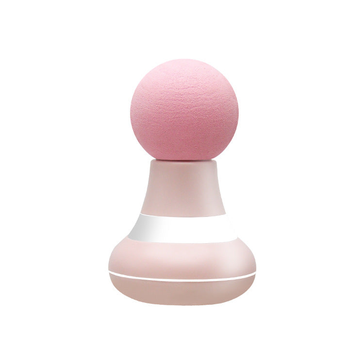 Mini pocket massage gun in hand