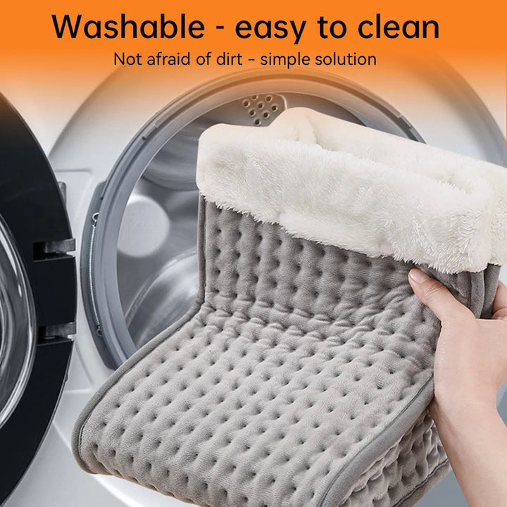 Heat Grove™ Plush Electric Foot Warmer With 9 Heat Settings and Remote