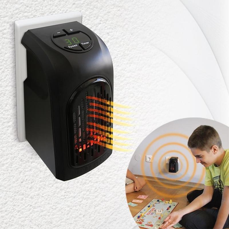Heat Grove™ Plug-In Ceramic Heater with Thermostat &amp; Auto-Off