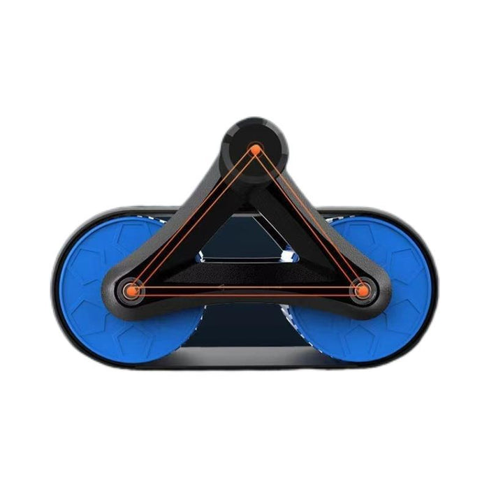 Heat Grove Double Ab Roller Wheel with Auto Rebound