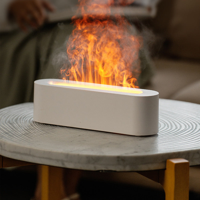 Flame diffuser with 7 colors, optional essential oil sets