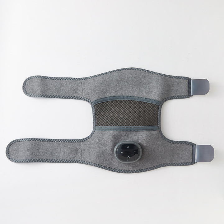Heated knee wrap with LCD control