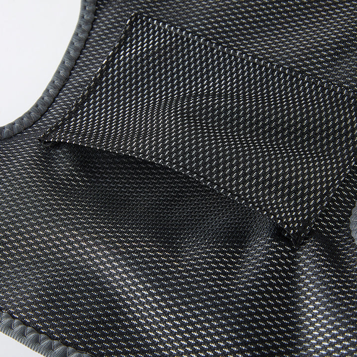 Heated knee wrap with LCD control