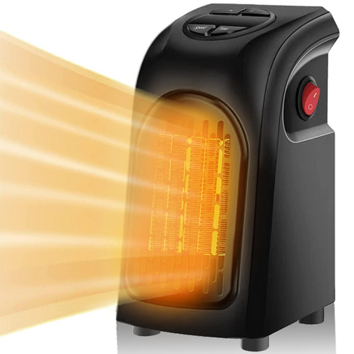 Heat Grove™ Wall-Mount PTC Plug-In Space Heater with Thermostat