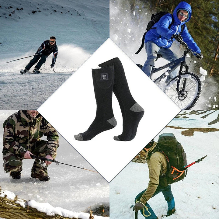 Heated Socks ThermoLuxe | Rechargeable | Adjustable Temperature | Up to 8 h Heat