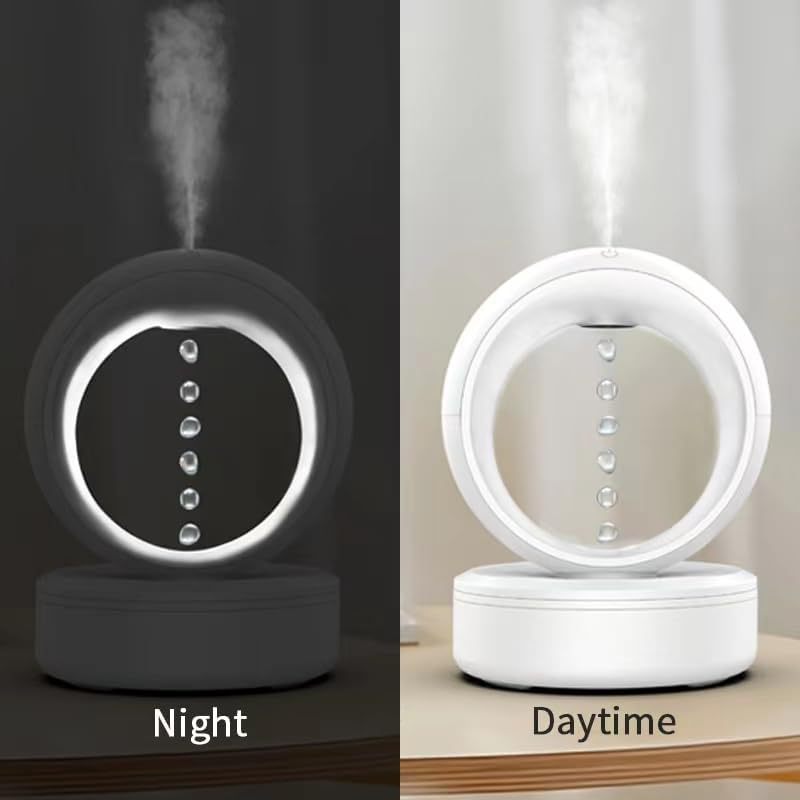 Anti-Gravity Humidifier with Levitating Water Drops, USB