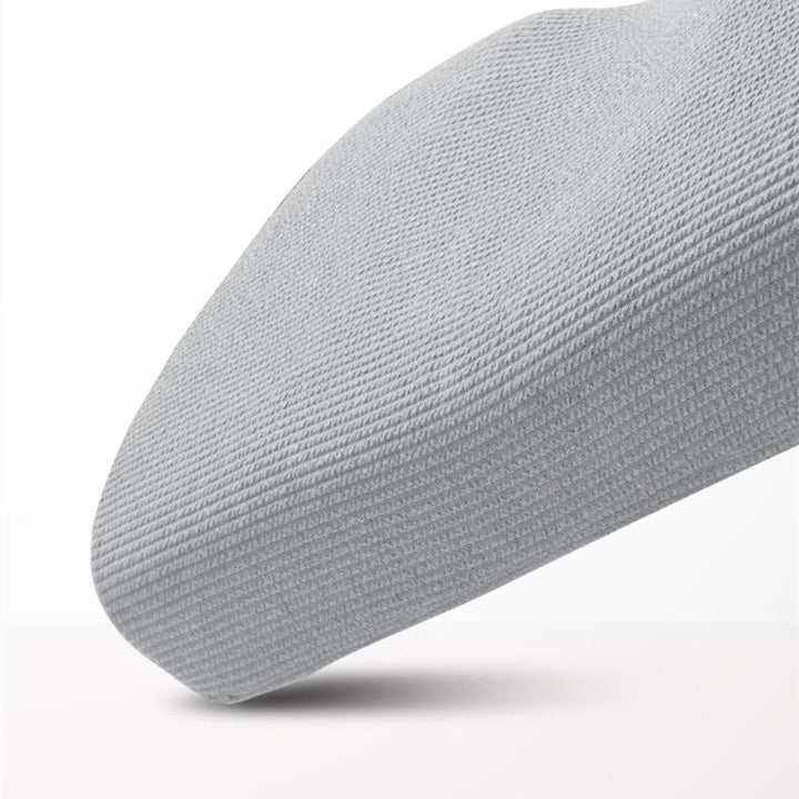 Gray ergonomic memory foam pillow