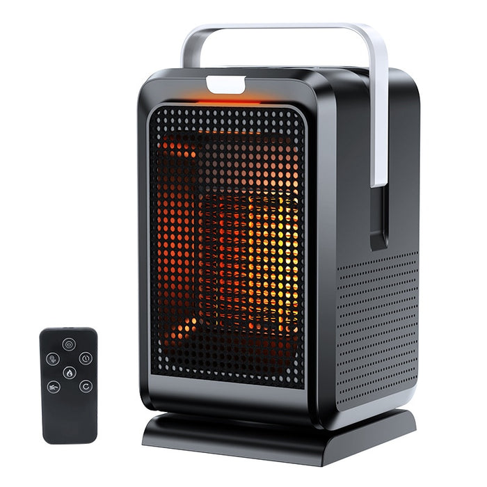 Heat Grove Oscillating Ceramic Space Heater with Remote and Timer