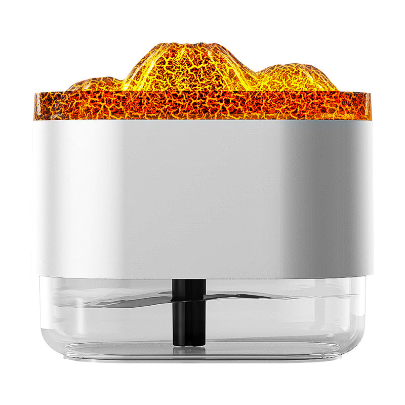 USB Volcano Humidifier, 300 ml Ultrasonic Mist Maker with LED