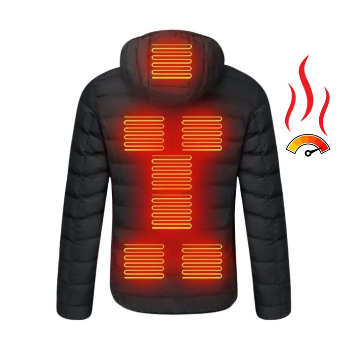 Heat Grove™ Unisex Heated Jacket with 10 Heating Zones