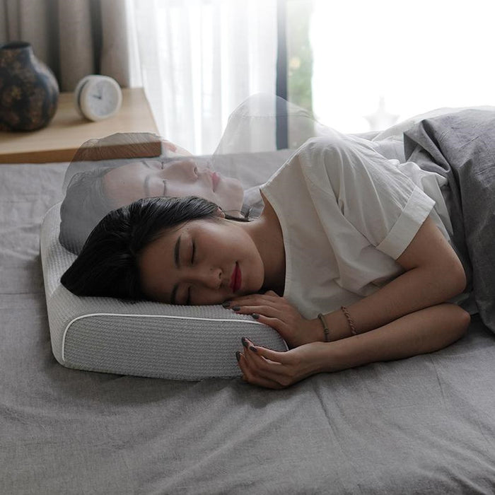 Heat Grove Memory Foam Pillow with Adjustable Height Insert