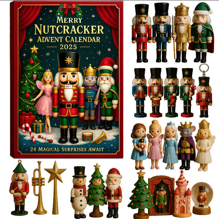 Heat Grove Ornament Advent Calendar with 24 Acrylic Tree Decorations
