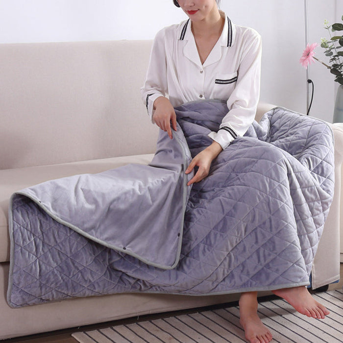 Heat Grove™ Portable USB Heated Blanket with Pocket