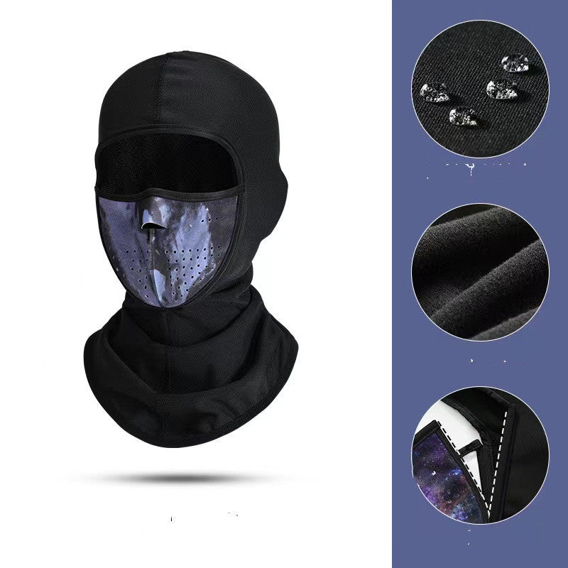 Winter Ski Face Mask Neck Cover, Warm and Windproof