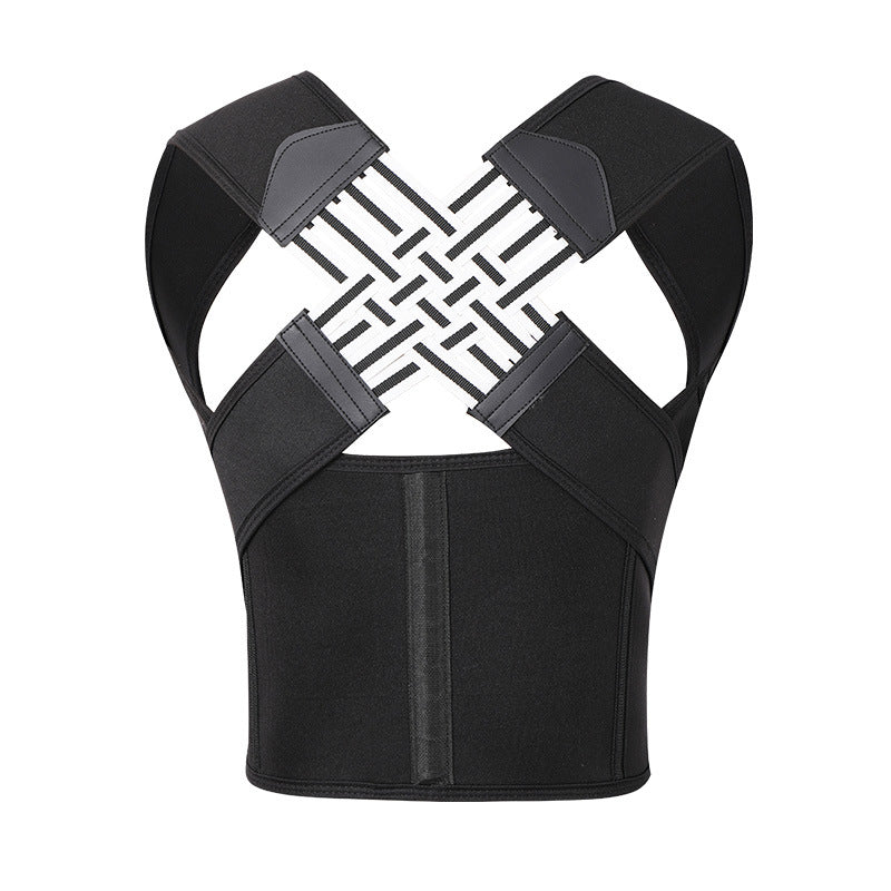 Unisex posture corrector brace with straps