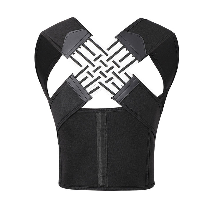 Unisex posture corrector brace with straps