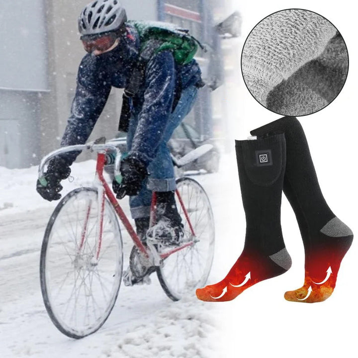 Heated Socks ThermoLuxe | Rechargeable | Adjustable Temperature | Up to 8 h Heat