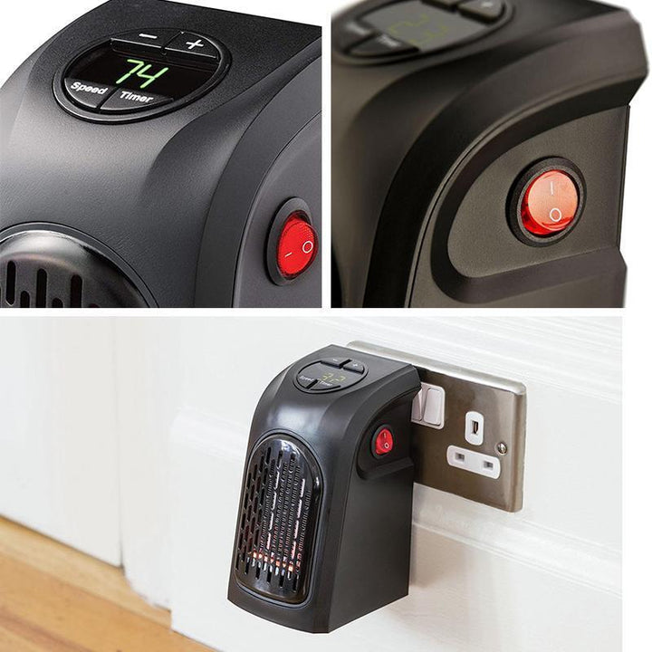 Heat Grove™ Plug-In Ceramic Heater with Thermostat &amp; Auto-Off